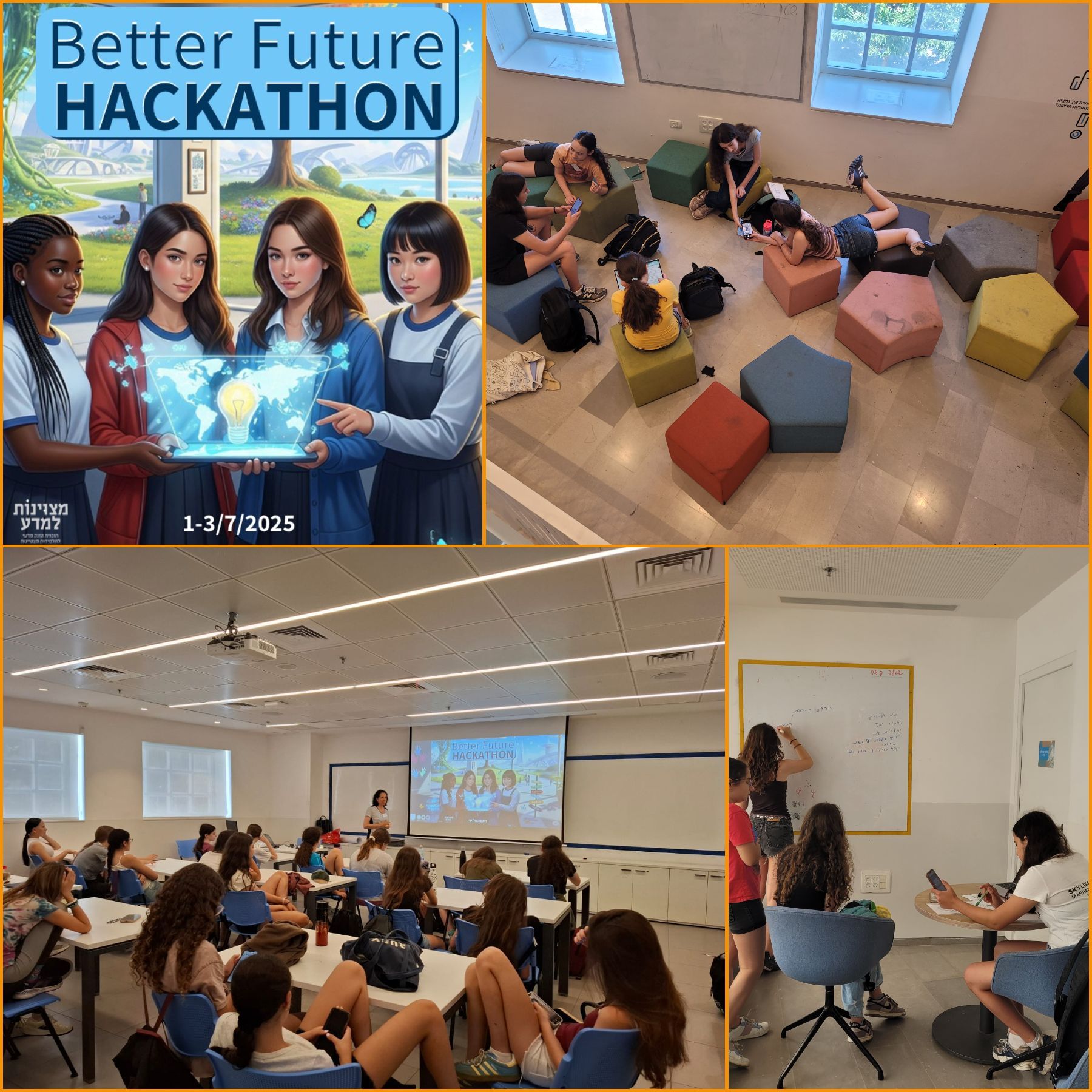 Better Future Hackathon אוניברסיטת תל אביב לנוער