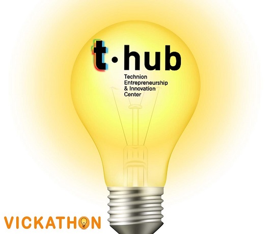 מרכז היזמות בטכניון t-hub מוביל האקתונים וירטואליים על גבי Vickathon