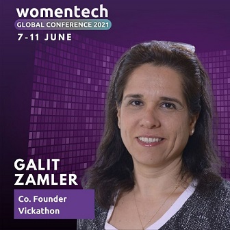 גלית זמלר בכנס הבינלאומי Women Tech Global Conference